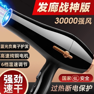 发廊大风力速干恒温吹风机