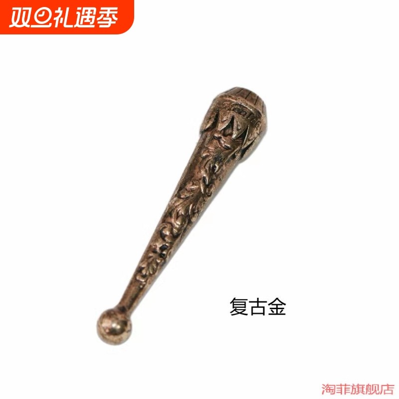 休闲DIY领结扣头吊坠领带韩版滑新款合金收尾雕花绳呢绒吊钟扣