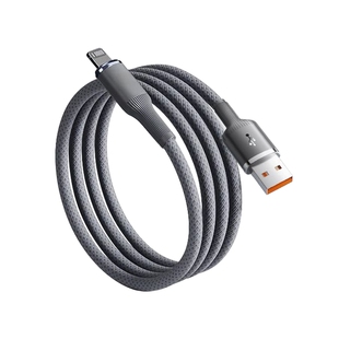 多规格 14钨金编织快充线 UOYSI 钨金充电线尼龙编织数据线iPhone7