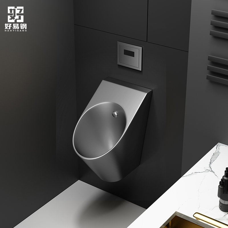 不锈钢小便池挂墙式尿斗小便器