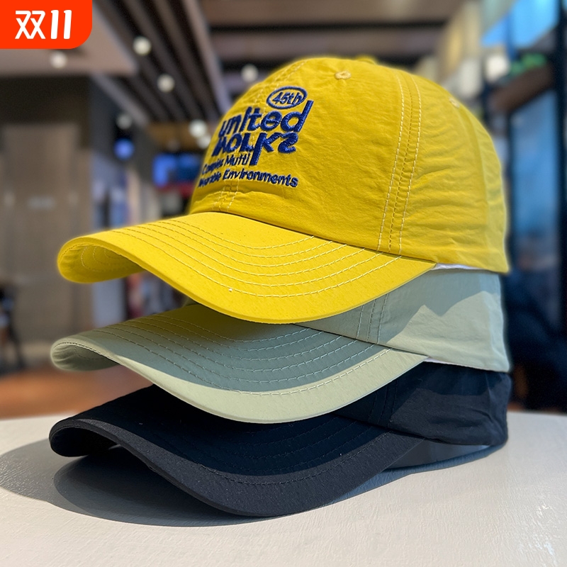 蔡依林同款韩版刺绣字母棒球帽