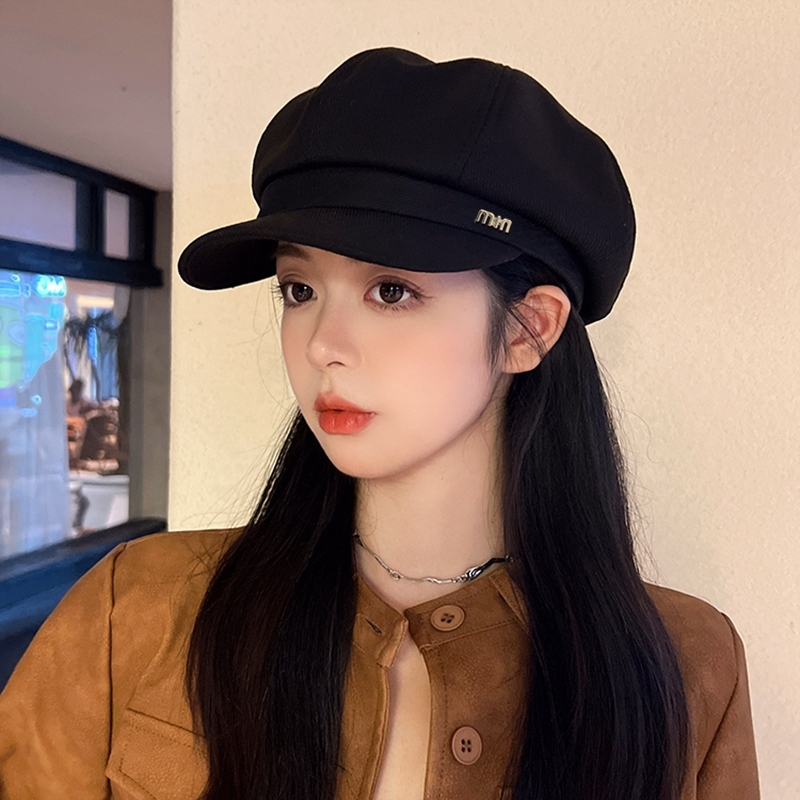 新款黑色贝雷帽女|超1000次加购