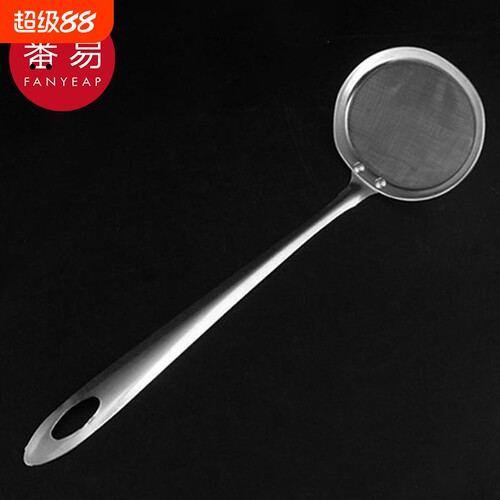 滤油勺AA1sl001-漏勺豆浆果汁辅食面粉过滤网筛浮沫家用去隔油
