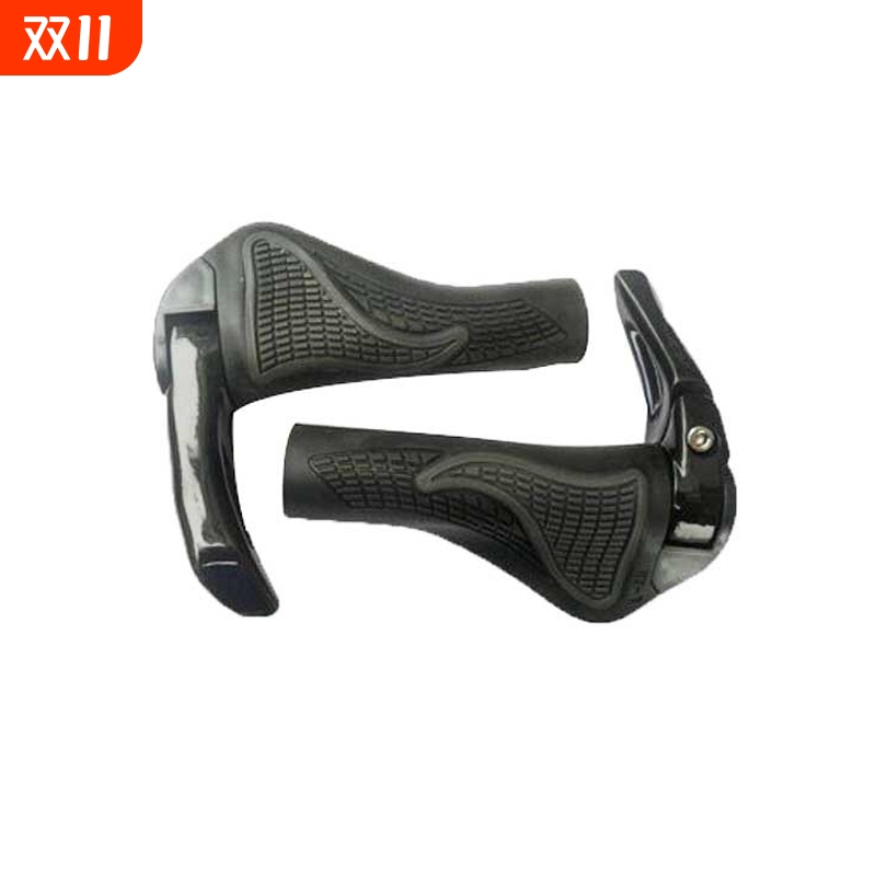 自行车把套山地车把套铝合金牛角羊角把套舒适握把手柄套