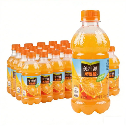 美汁源果粒橙300ml*6/12瓶橙汁