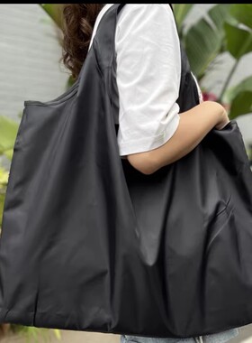 卡通手提大容量可折叠时尚超市购物袋子便携式单肩包环保买菜布包