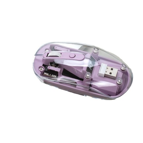 V爆款热卖笔记本台式电脑通用办公游戏颜值高双模无线鼠标