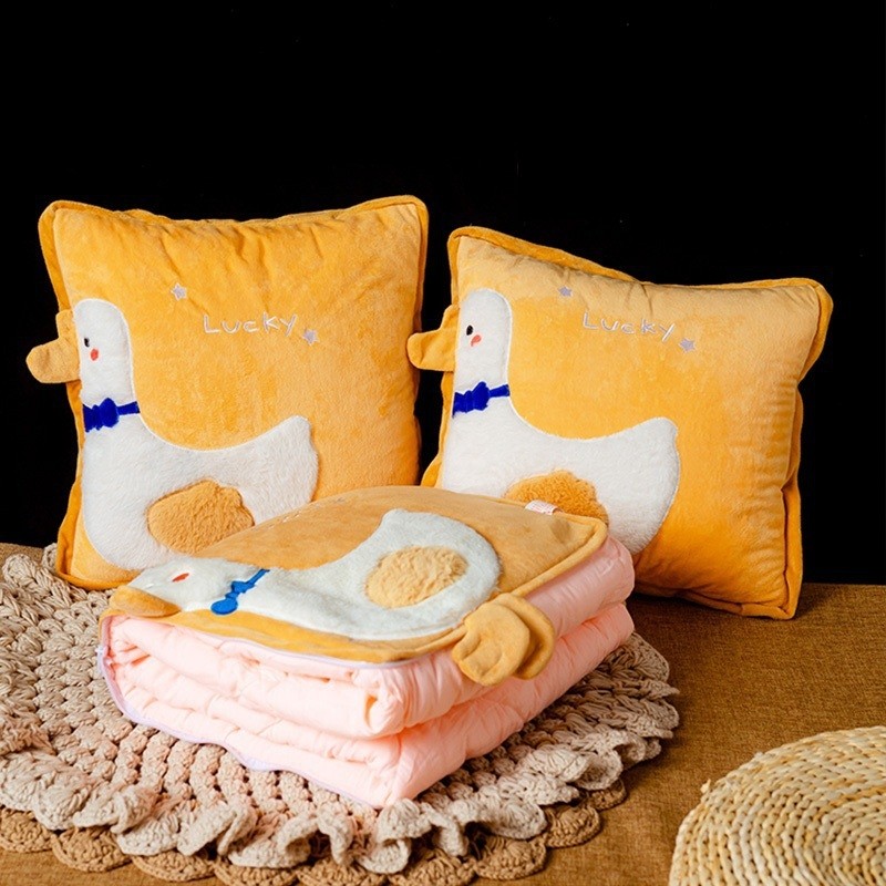 抱枕被子两用毯子二合一卡通办公室午睡小枕头折叠靠枕汽车空调被,居家布艺,抱枕被,淘宝优惠券,粉丝福利购,淘宝优惠卷