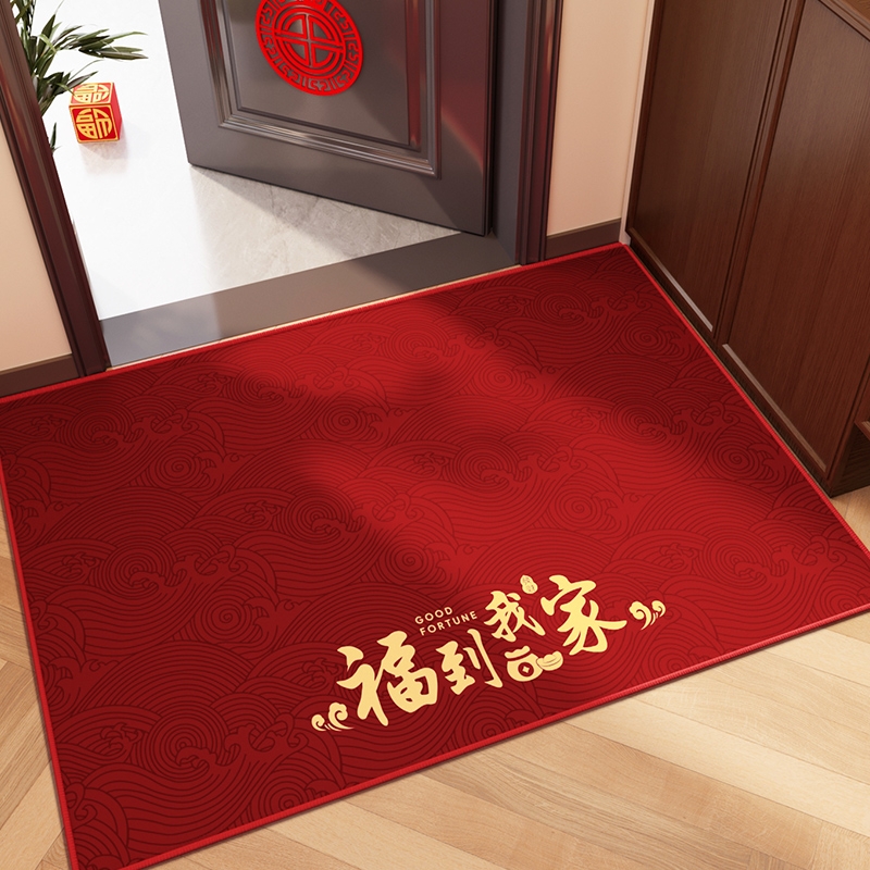 入户门垫玄关新年除尘专用地垫