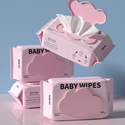 舒棉4/8包80片纯水湿巾