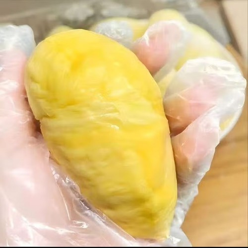 泰国新鲜现剥金枕榴莲肉液氮速冻保鲜大黄肉锁味软糯香甜