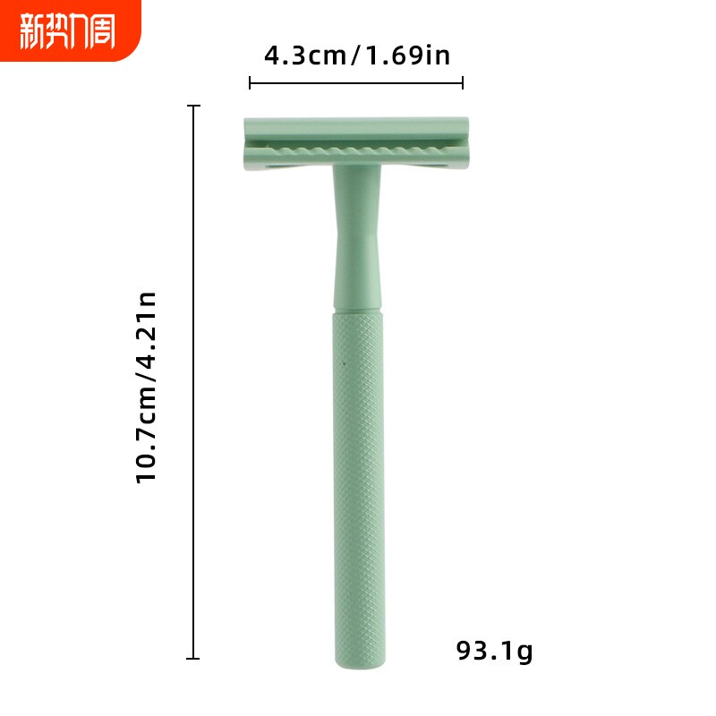 亚马逊热款  手动老式刮胡刀 男士剃须刀 老式金属剃刀 刮毛刀