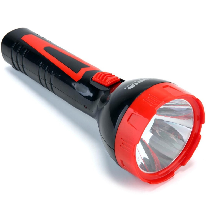 康铭KM-8777B充电式手电筒强光户外应急灯夜行仓库巡逻灯聚光远射