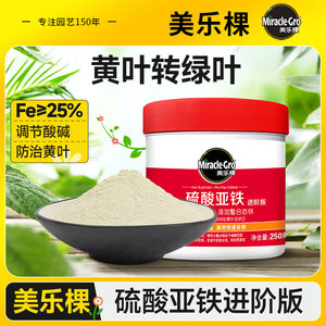 美乐棵硫酸亚铁花肥料三角梅栀子花茶花茉莉花喜酸螯合铁专用水溶
