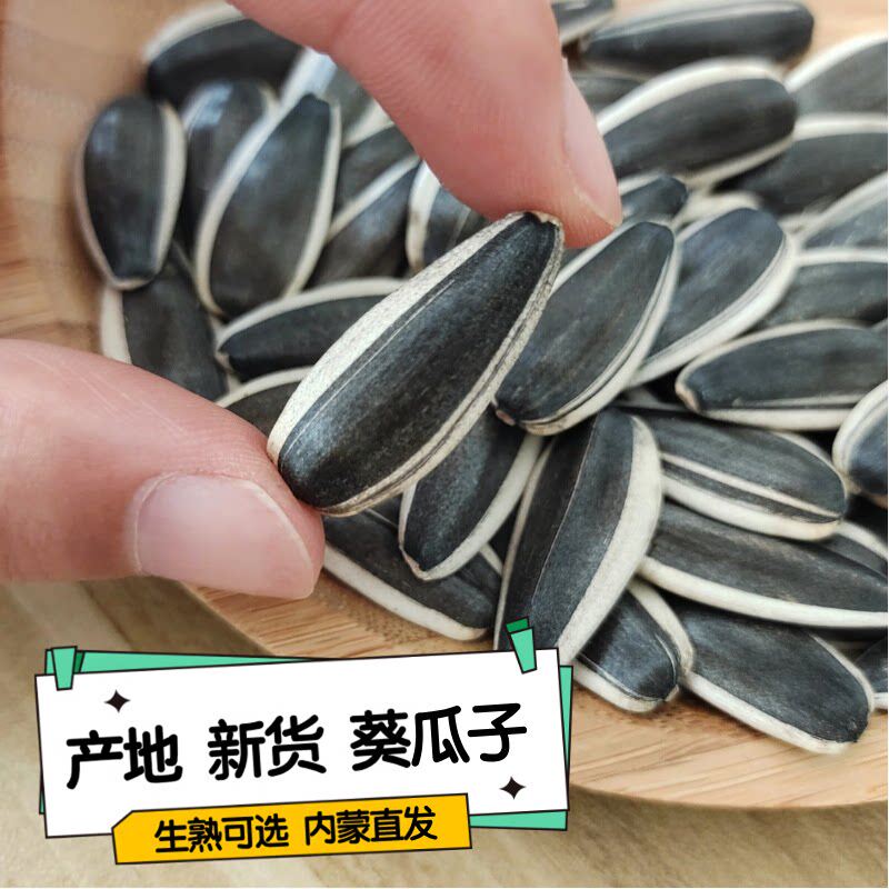 品质内蒙葵花籽瓜子大颗粒新货现炒原味散装葵花子追剧优选源头
