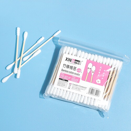 《棉签/日用/袋装AC1sl001-圆头螺旋头清洁用棉签纹绣掏耳用棉棒