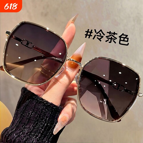 小红书同款！闪粉偏光墨镜