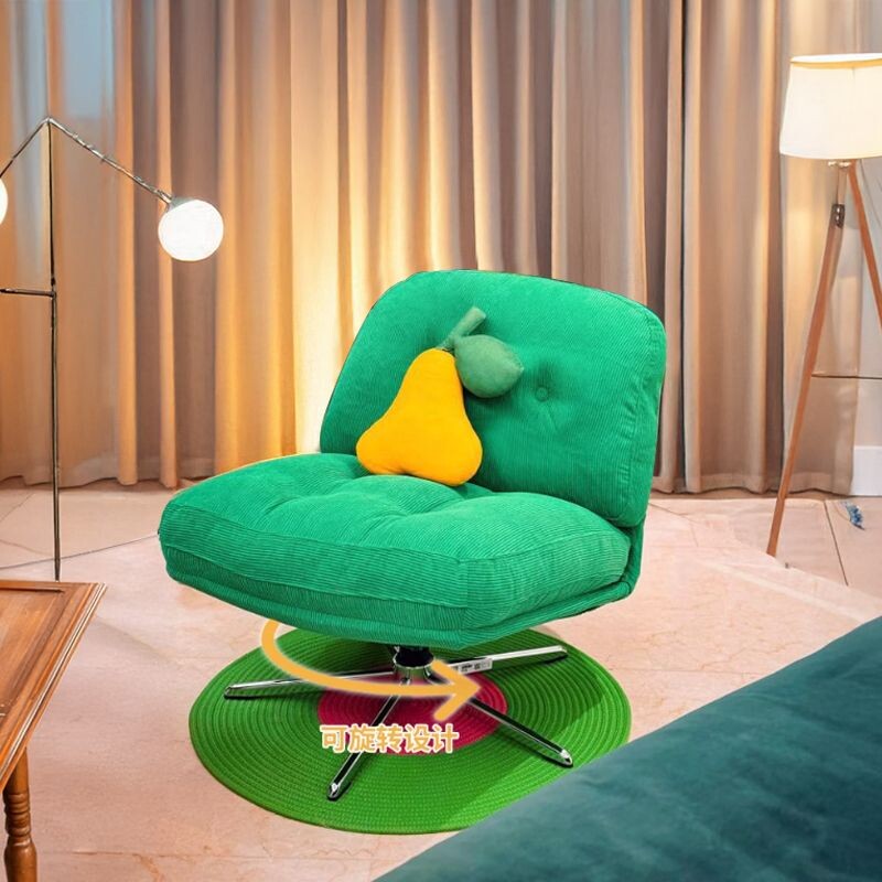 杜威林格单人椅休闲阳台客厅旋转沙发椅子设计师创意网红懒人沙发