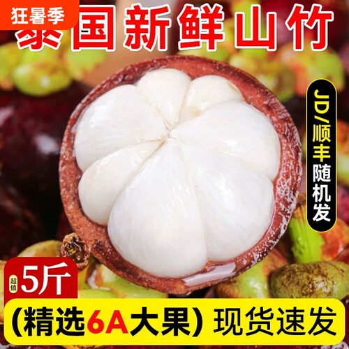 泰国山竹新鲜进口油麻竹5A顺丰整