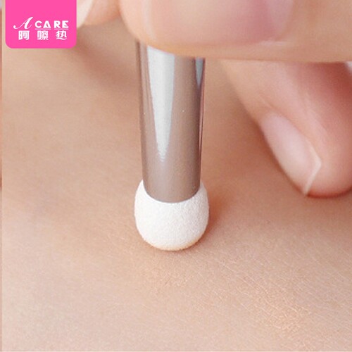 遮瑕刷AD1sn0-易上手指腹细节刷粉底刷鼻影刷瑕疵泪沟化妆刷子