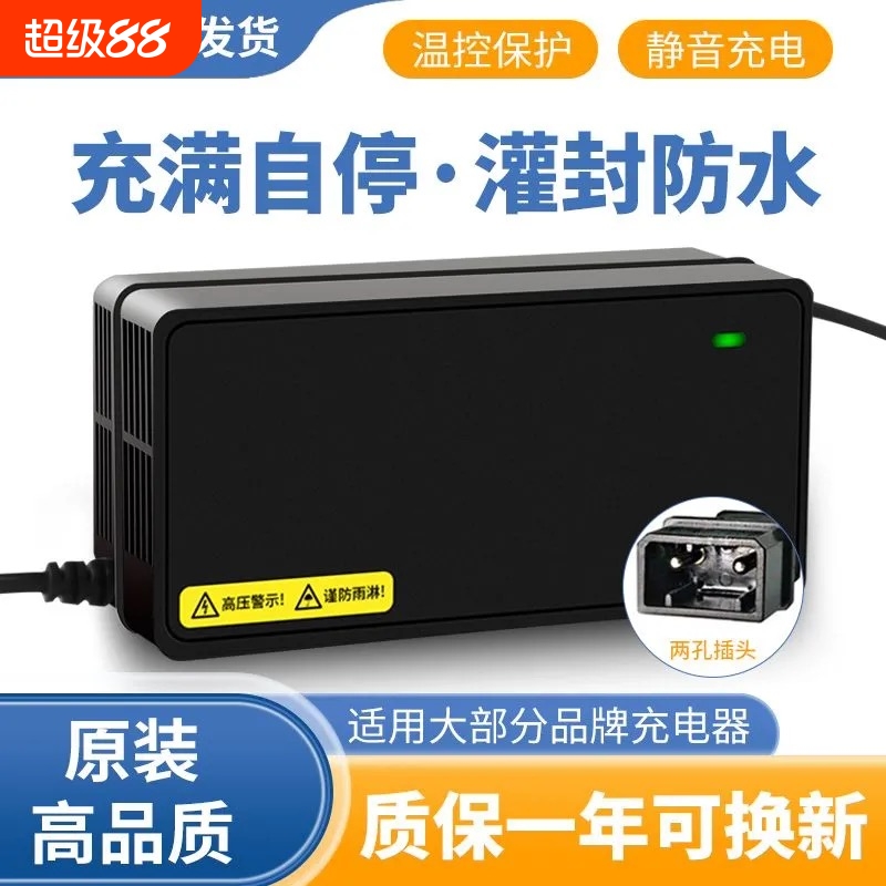 适用立马灌封板防水电动车电瓶充电器48V12AH60V20AH72V32AH原装
