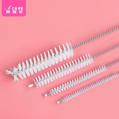 吸管刷A1PQ0-易上手缝隙清洁刷化妆刷小刷子便携带刷头清洗用具