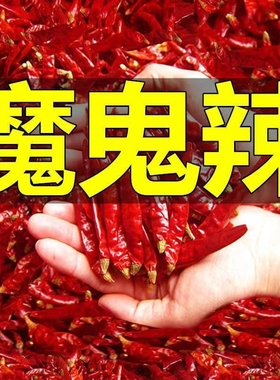 超辣特辣干辣椒批发魔鬼辣椒干超辣小米辣椒新货农家朝天椒新辣椒