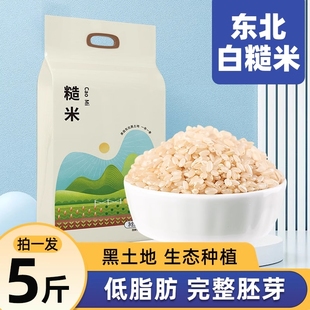 25年东北糙米5斤真空装 新米五谷杂粮健身代餐减餐低脂粗粮饭主食