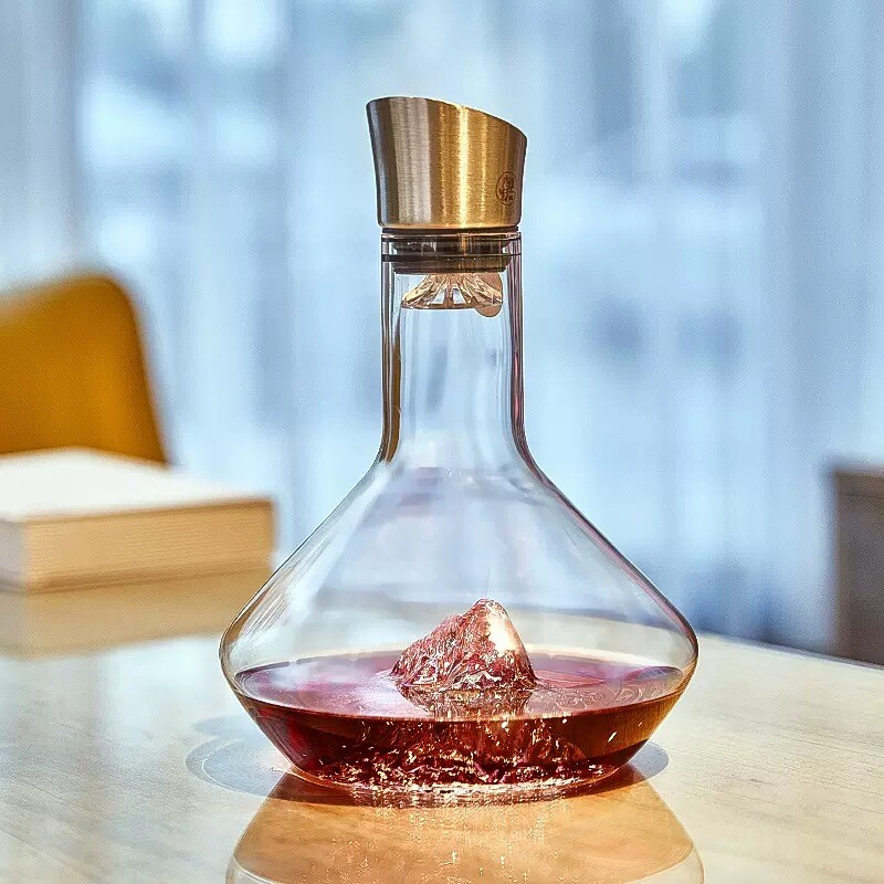冰山醒酒器红酒杯家用套装加厚网红酒具奢华高档酒瓶创意欧式个性