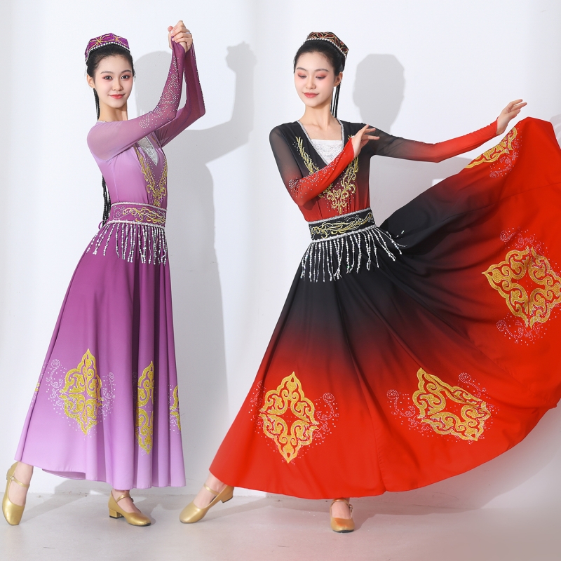 女装女童儿童新疆少数民族舞蹈服