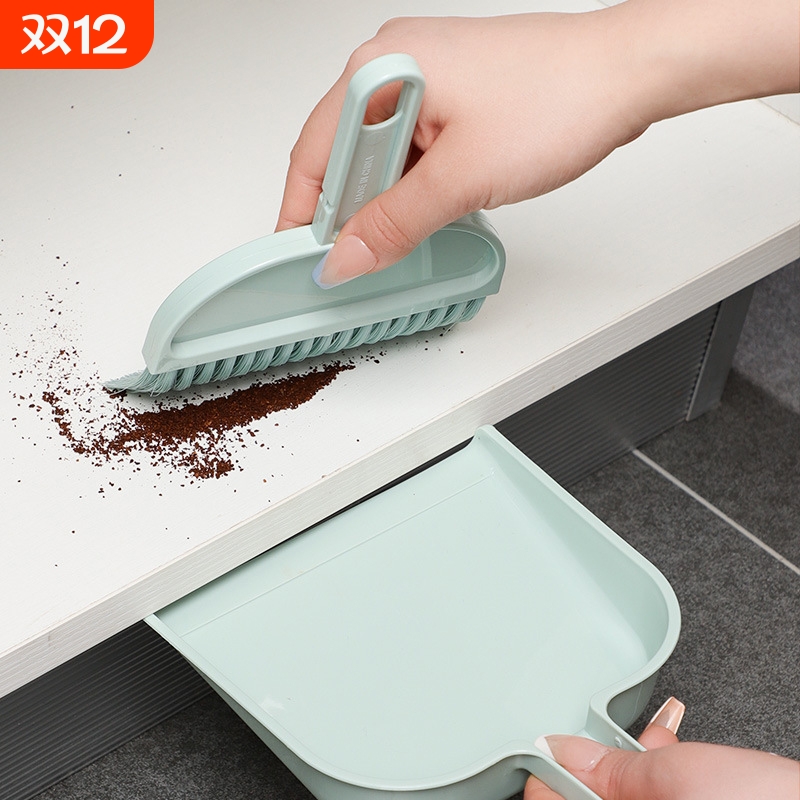 T扫把/小A1pf0-扫把簸箕套装桌面手持组合小扫把清洁垃圾笤帚