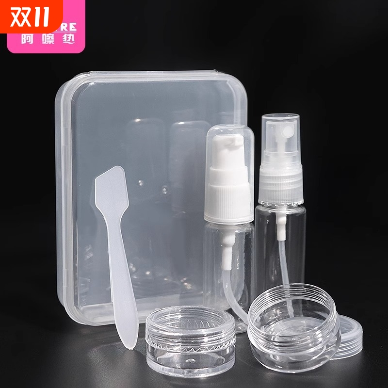 分装瓶I1PQ0-旅行便携式小喷壶可登机小样喷雾瓶按压瓶透明空瓶