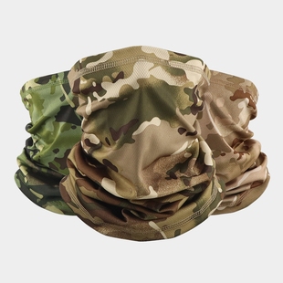 迷彩围脖运动脖套骑行户外套头夏季 防晒面罩男遮阳防风魔术头巾女