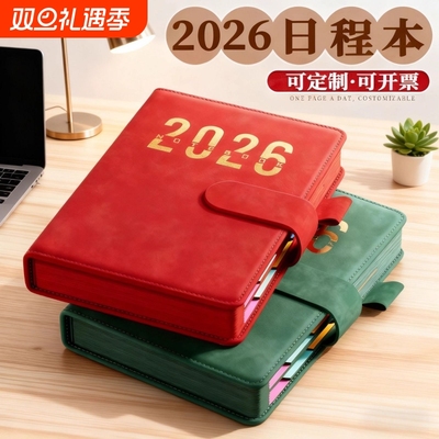 2026年新款日程本一日一页计划表