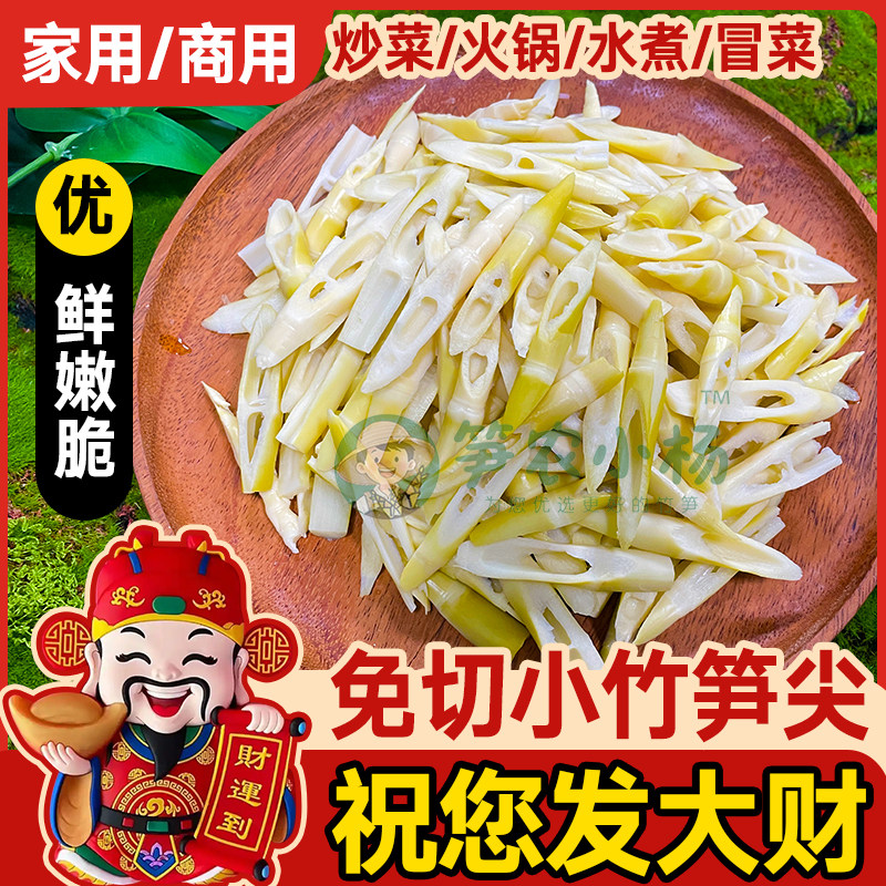 小竹笋新鲜笋尖野生江西农家特产清水笋片春笋火锅笋子商用批发
