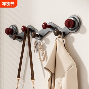 多巴胺门后挂钩撞色门上挂钩墙壁衣钩挂衣架壁挂式挂勾免打孔粘钩