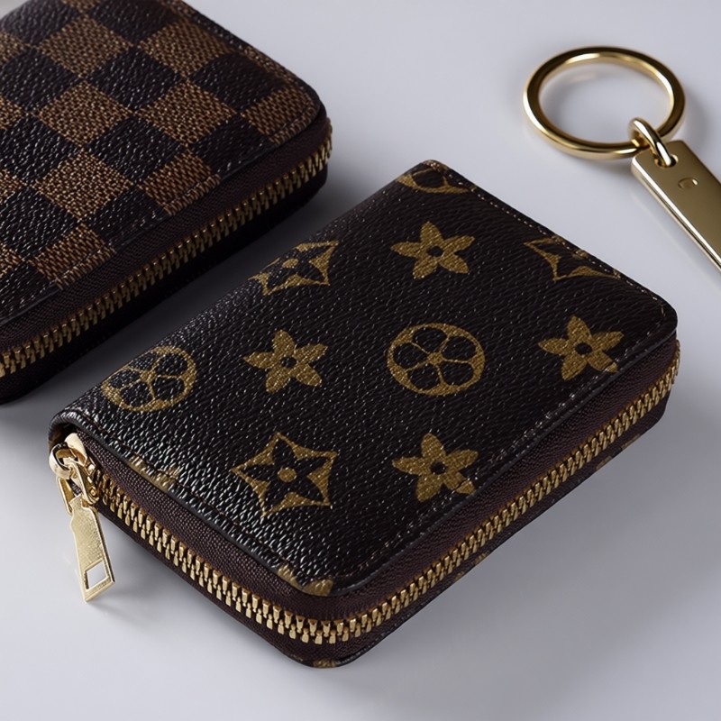 卡包女防消磁多卡位精致高档卡夹证件一体小巧卡套钱包零钱收纳