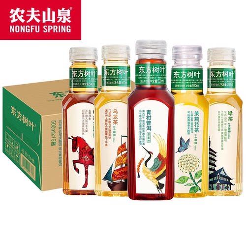 农夫山泉东方树叶茉莉乌龙500ml