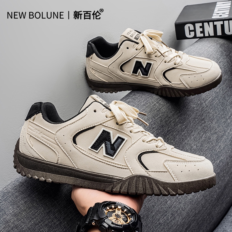 NEW BOLUNE/新百伦男鞋情侣时尚潮流赛车鞋四季舒适德训鞋老爹鞋