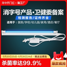 紫外线消毒灯家用杀菌灯臭氧工厂支架灭菌灯uv除螨灯厨房紫光迷你