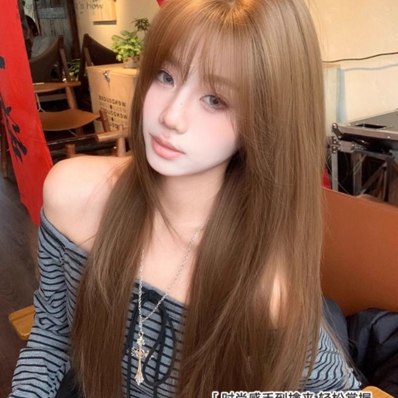 【古早甜心】长发修饰减龄气质Lolita女团风氛围感假发全头套