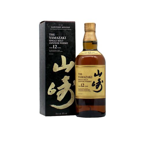 yamazaki山崎 12年单一麦芽威士忌日本进口洋酒三得利行货