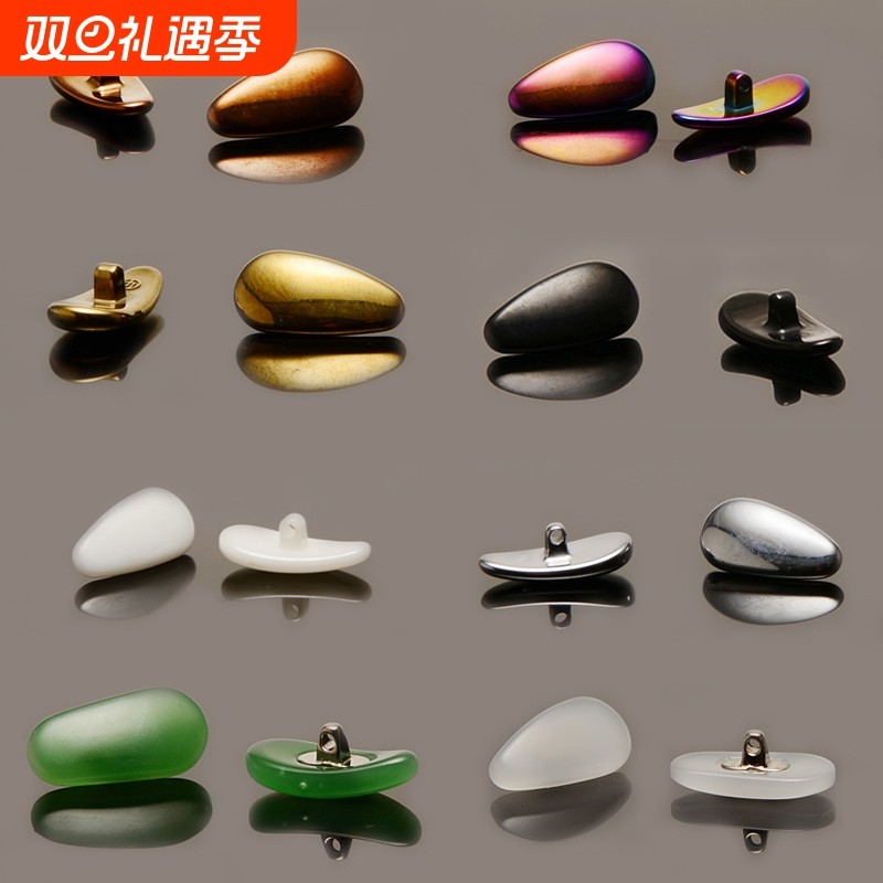 纯钛防滑鼻托眼镜配件玉石鼻垫日本陶瓷托叶防压痕眼镜框支架气垫