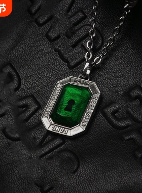 BANGBANG 绿色项链 情侣男女同款 2022新品 精湛工艺 好友礼物