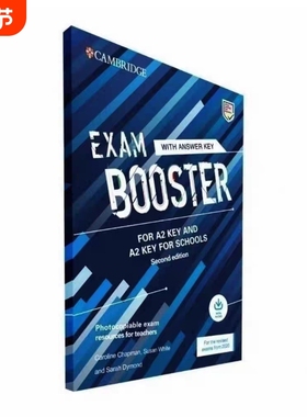 新版2020KETPET EXAM BOOSTER forA2 B1考试备考书助跑器高清