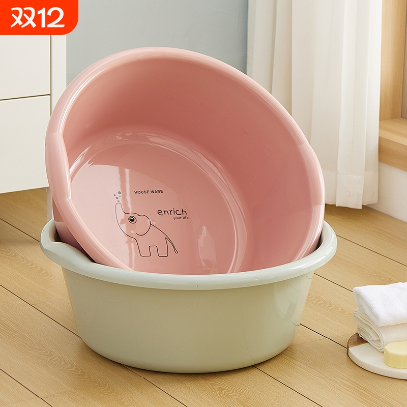 洗澡盆家用特大号加厚塑料脸盆儿童宝宝婴儿浴盆洗被子洗衣洗脚盆