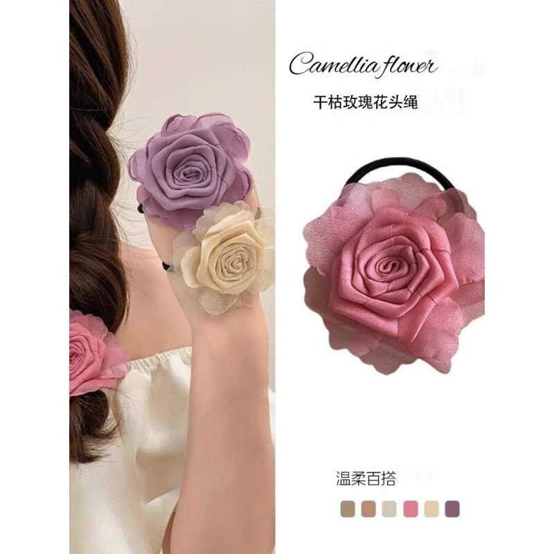 采购产品干玫瑰花发带，高端发带，橡皮筋，女士发带，发饰