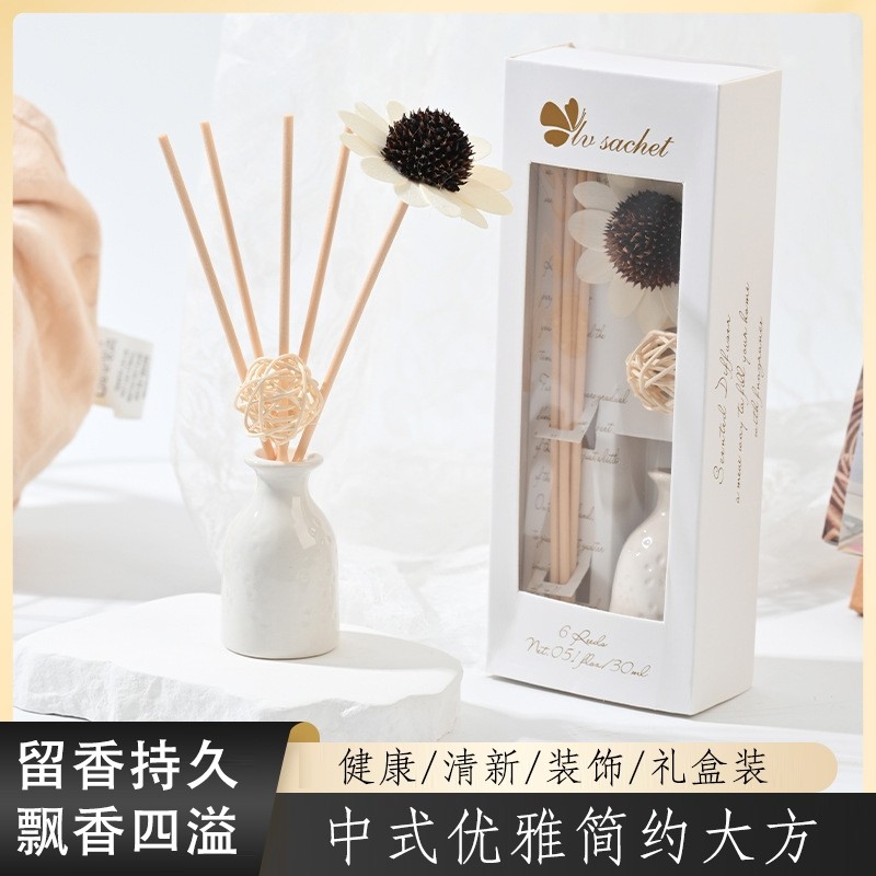 1瓶茶系香氛熏香高级香水家用卧室内持久男生女生淡香卫生间房间