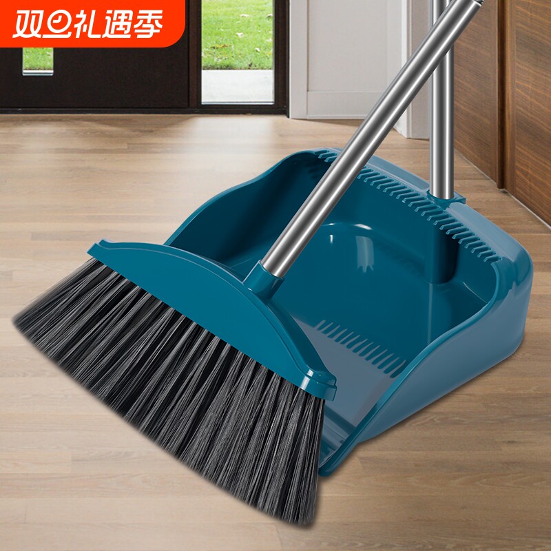 扫把家用簸箕套装加大组合加厚两件套软毛撮箕扫地扫帚笤帚室外