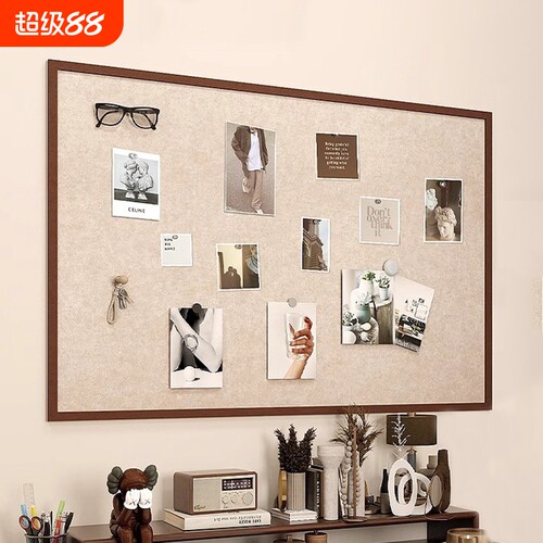 羊毛毡免打孔照片墙|千人收藏